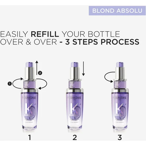 Blond Absolu L´Huile Cicagloss Hair Oil Refill 75ml - Billede 4